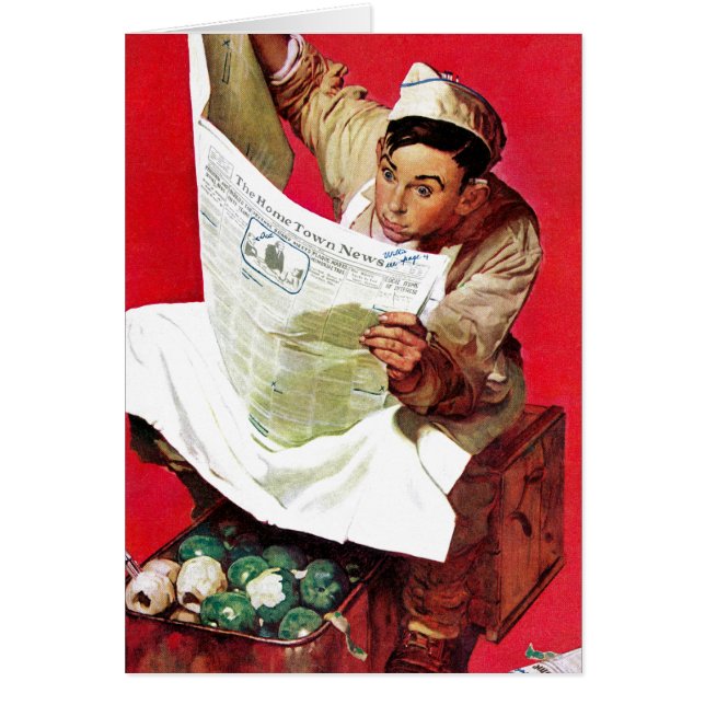 Cartão Willie Gillis no K.P. (Frente)