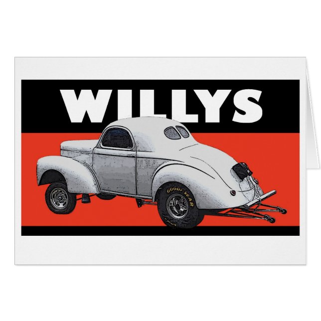 Cartão Willys (Frente horizontal)