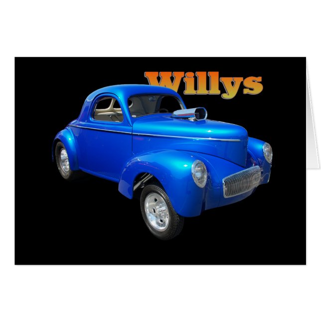 Cartão Willys (Frente Horizontal)