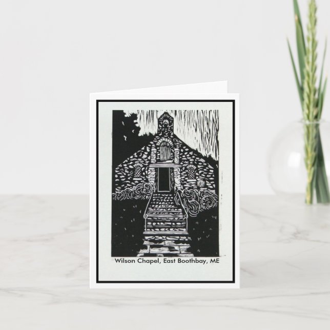 Cartão Wilson Chapel Notecard (Frente)
