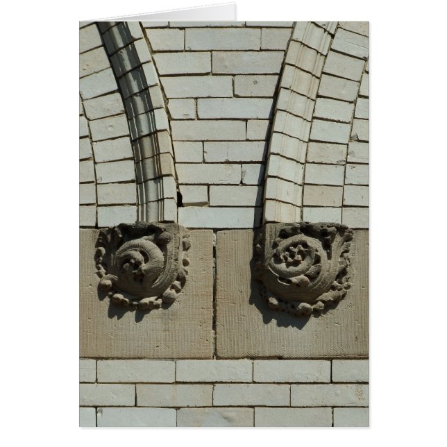 Cartão Winchester Carved Rosettes (Frente)