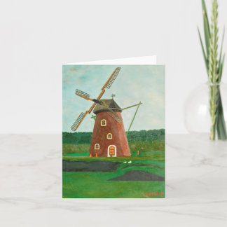 Cartão Windmill Note Card