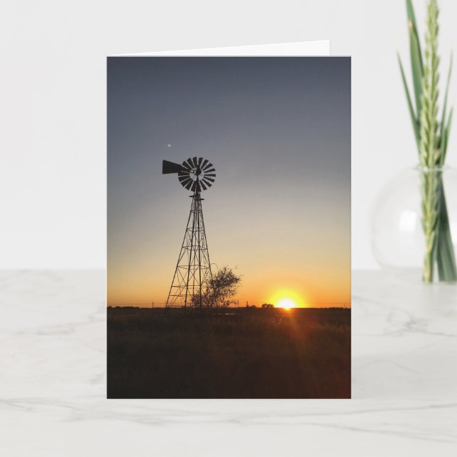 Cartão windmill sympathy card (Frente)