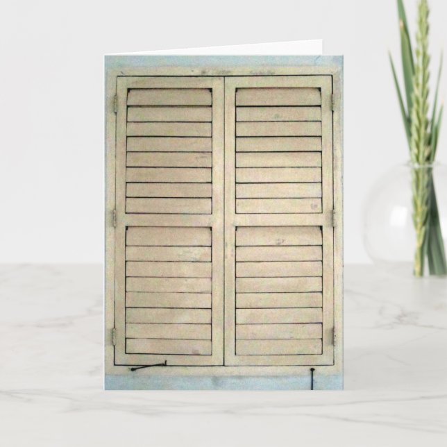 Cartão window shutter (Frente)