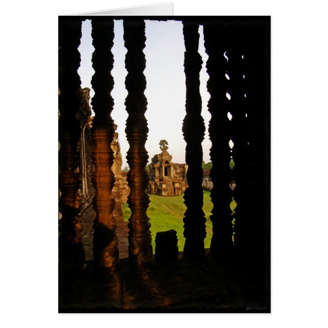 Cartão Windows através de Angkor Wat (Frente)