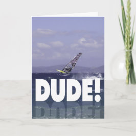 Cartão Windsurfer Birthday for Him