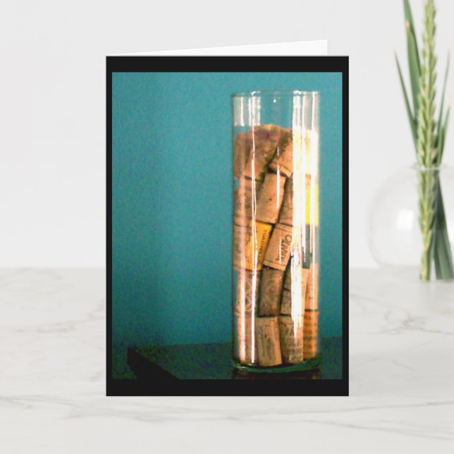 Cartão wine corks (Frente)