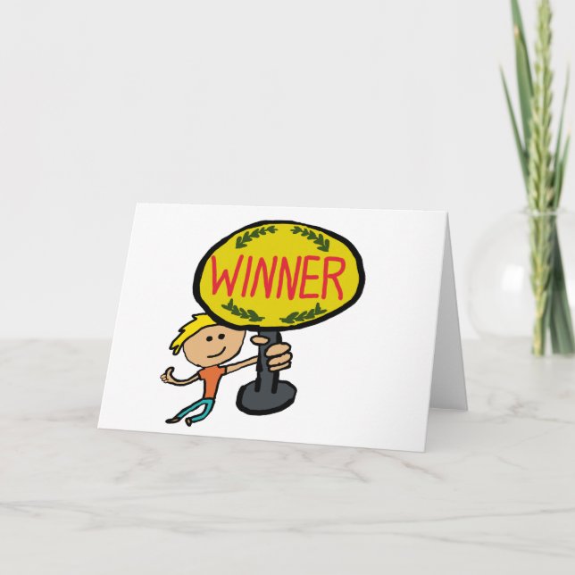 Cartão Winner (Frente)