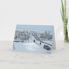 Cartão Winney Hill, Harthill com Woodall.