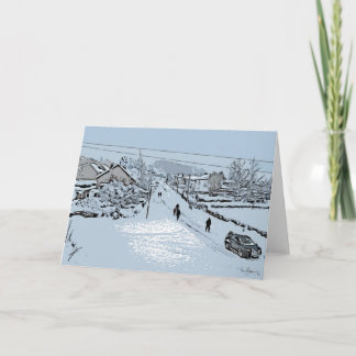 Cartão Winney Hill, Harthill com Woodall.