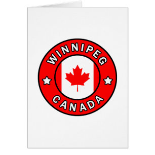 Cartão Winnipeg Canadá