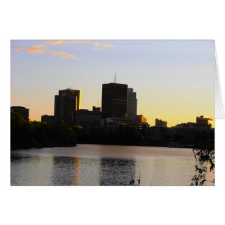 Cartão Winnipeg Skyline