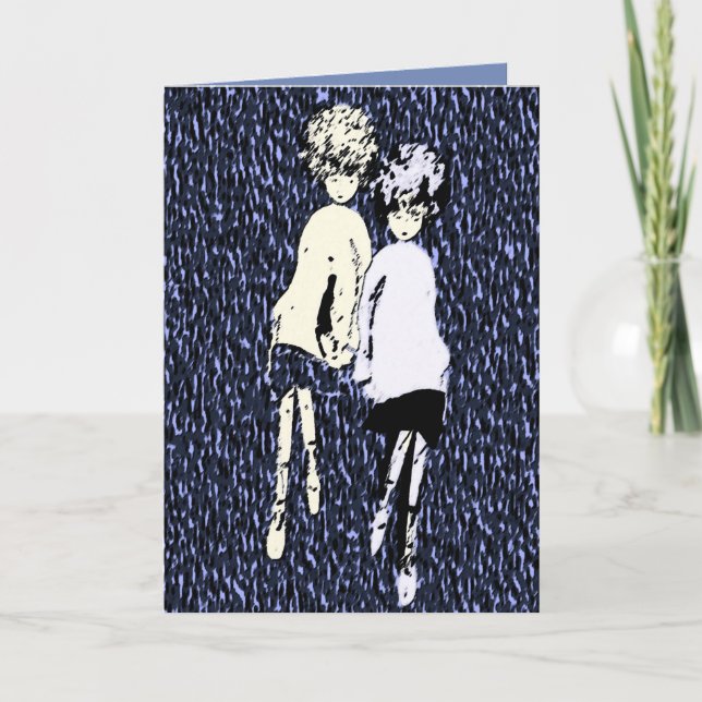 Cartão "Winnow and Me" With Love Greeting Card (Frente)