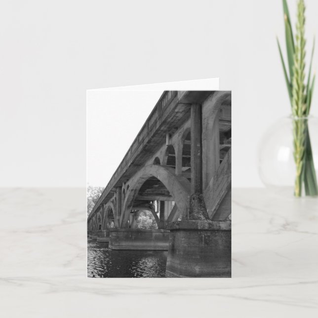 Cartão Winona Wagon Bridge Card (Frente)