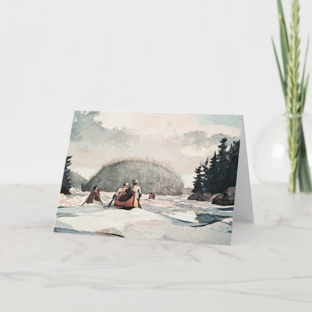 Cartão Winslow Homer, Ile Malin (Frente)