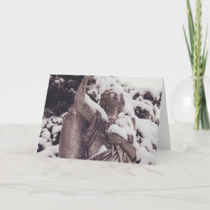 Cartão Winter Angel