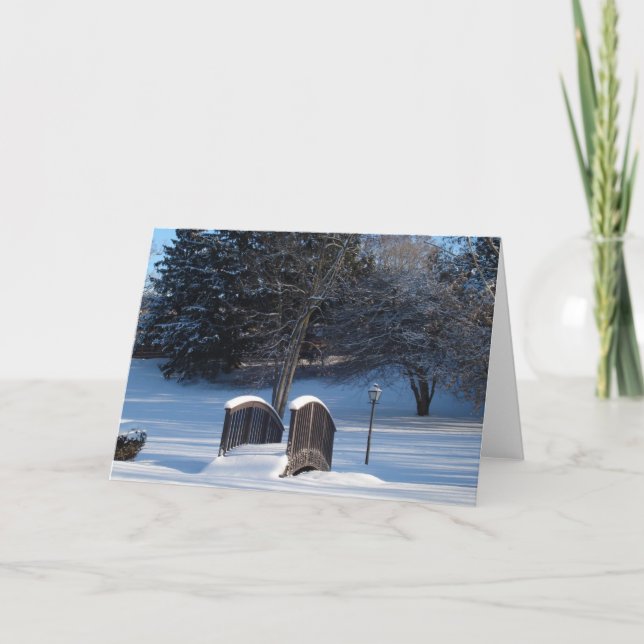 Cartão winter card (Frente)