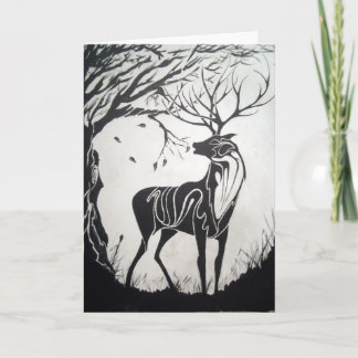 Cartão Winter Comes