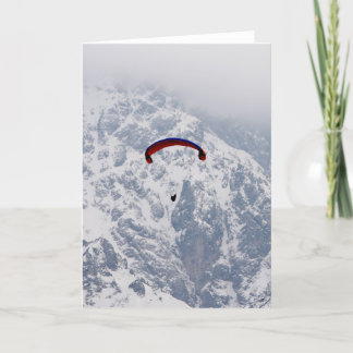 Cartão Winter Freedom Greeting Card