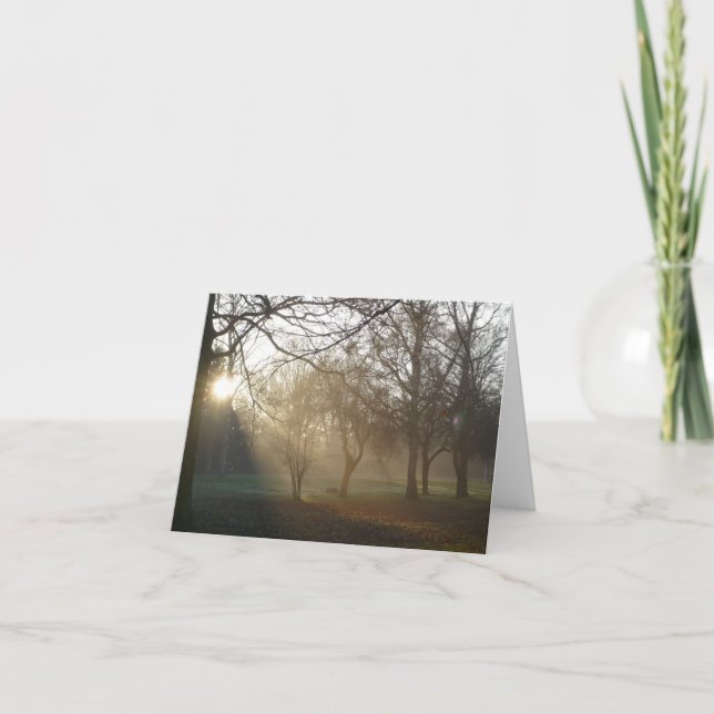 Cartão 'Winter Park' Notecard (Frente)