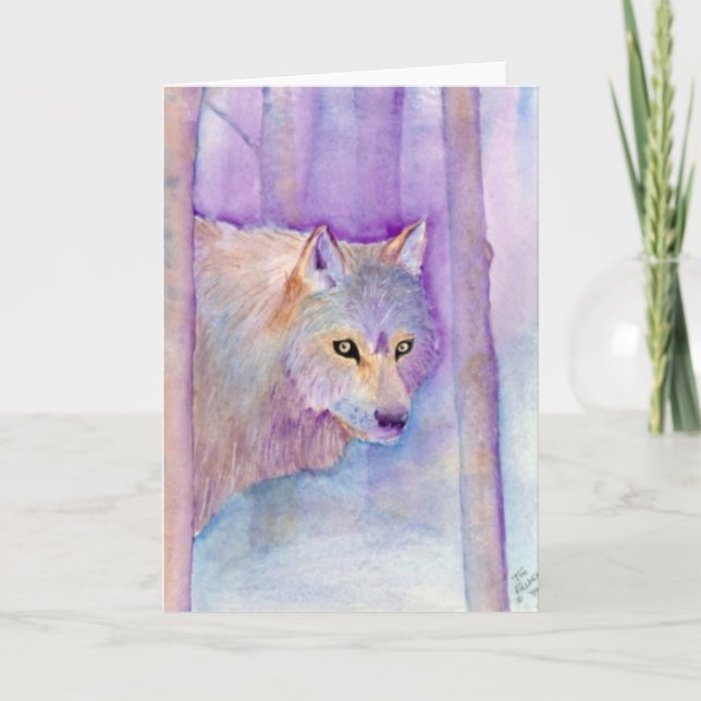 Cartão "Winter Shadow" - to benefit Kairos Outside (Frente)