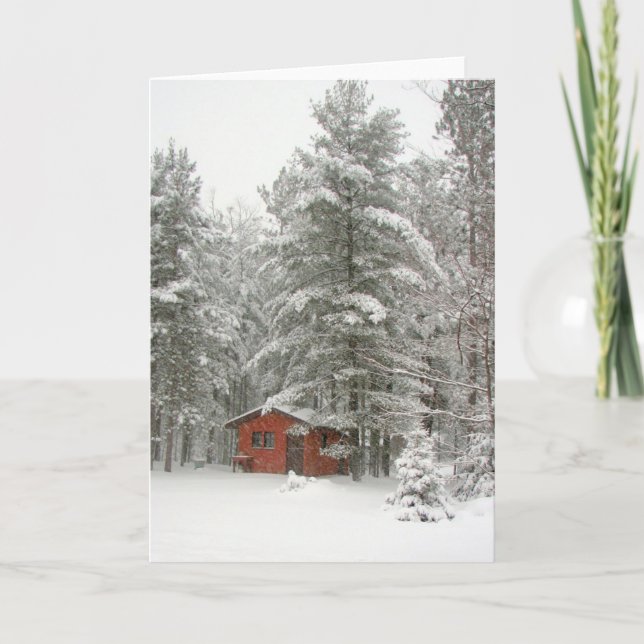 Cartão Winter Shed Card (Frente)