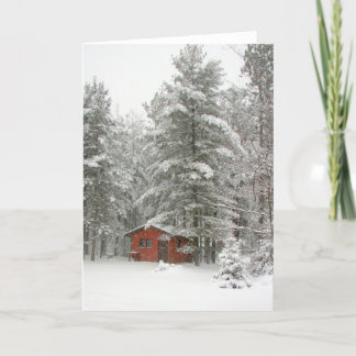 Cartão Winter Shed Card