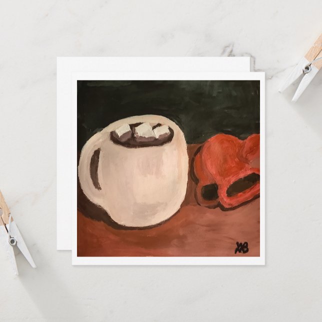 Cartão Winter Warmth (Frente/Verso In Situ)