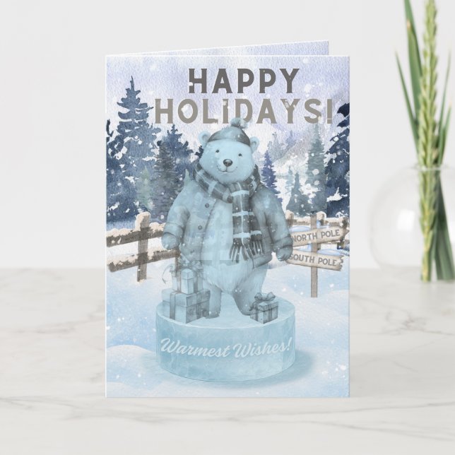 Cartão Winter Wonderland Card (Frente)