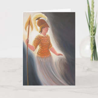 Cartão Wisdom Confronting the Darkness