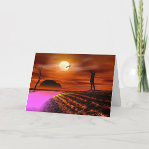 Cartão Wish You Were Here...