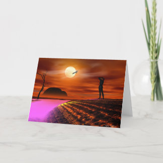 Cartão Wish You Were Here...