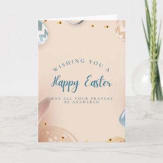 Cartão Wishing you a Happy Easter Card