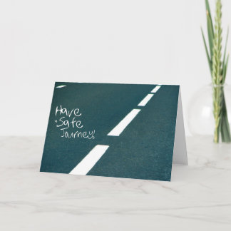 Cartão Wishing your friend a Safe Journey