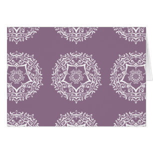 Cartão Wisteria Mandala