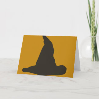 Cartão Witches Hat Halloween Samhain
