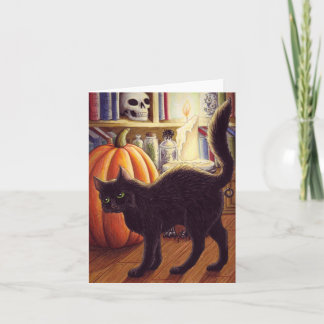 Cartão Witch's Familiar-notecard