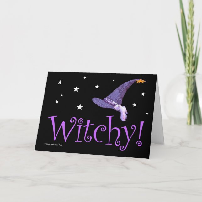 Cartão Witchy (Frente)
