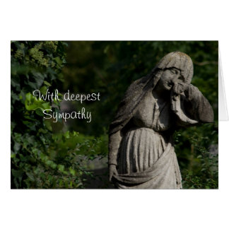 Cartão With Deepest Sympathy