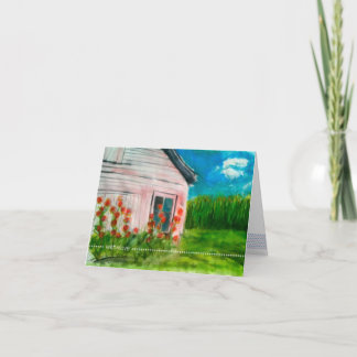 Cartão with*love_folded blank note card