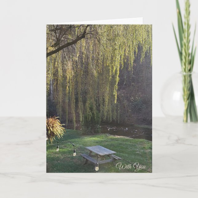 Cartão With You Card (Frente)