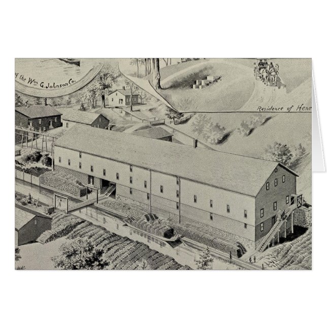 Cartão Wm G Johnson Co (Frente Horizontal)