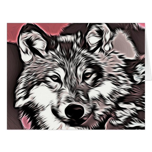 Cartão Wolf 2014-0964 (Frente horizontal)