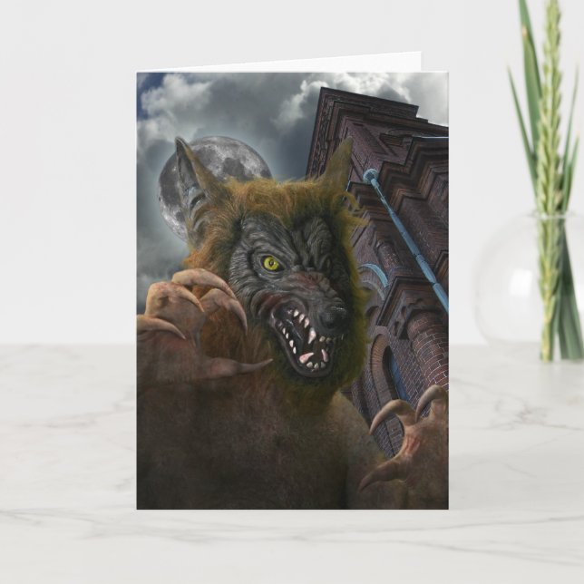 Cartão Wolf de Helsinki (Frente)