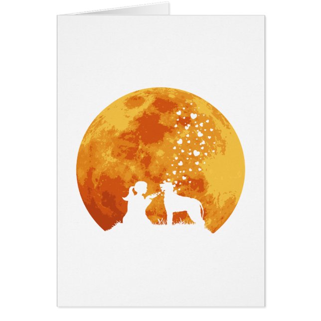 Cartão Wolfhound irlandês (Frente)