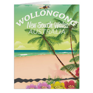 Cartão Wollongong New South Wales Austrália