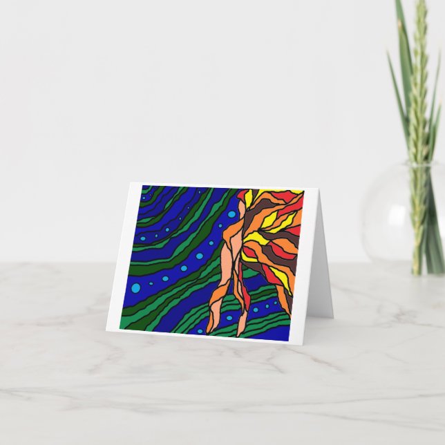 Cartão Woman of the Water (Frente)