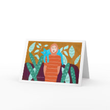 Woman with cat in garden.2