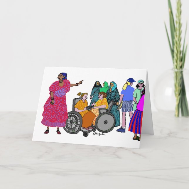 Cartão Women of the World - 3 (Frente)