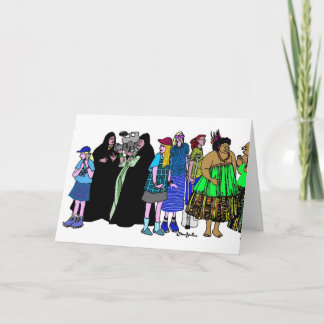 Cartão Women of the World - 5